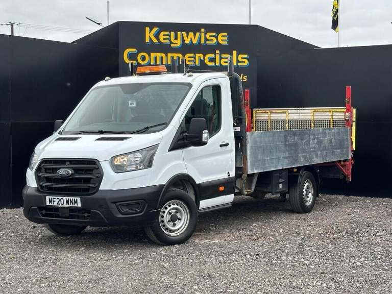  Ford Transit 2.0 350 EcoBlue Leader Dropside 2dr Diesel Manual RWD L4 Euro 6 (s/s) (130  Diesel ...