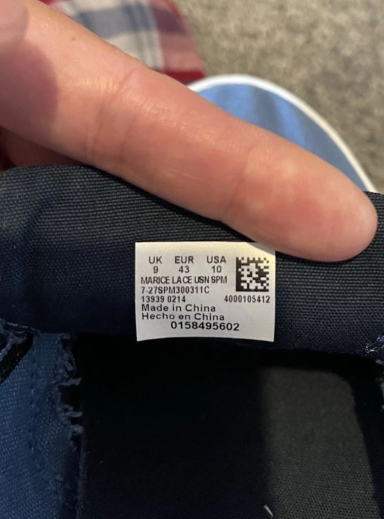 Lacoste Marice Leisure Smart Canvas Mens Summer Sneakers in Light Blue Size 9 UK