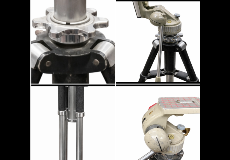 Vintage Linhof Heavy Duty Tripod – West Germany – Professional Studio / Camera 