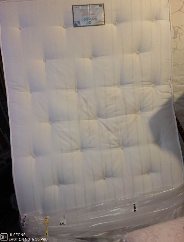 Moresleep Chiropraedic Double Mattress – Brand New