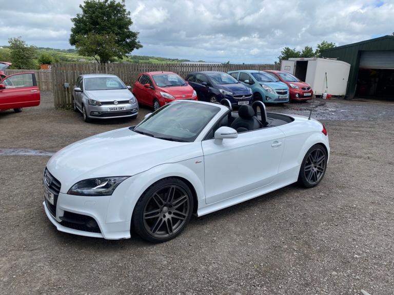 2014 Audi TT 2.0 TDI Quattro Black Edition 2dr CONVERTIBLE Diesel Manual