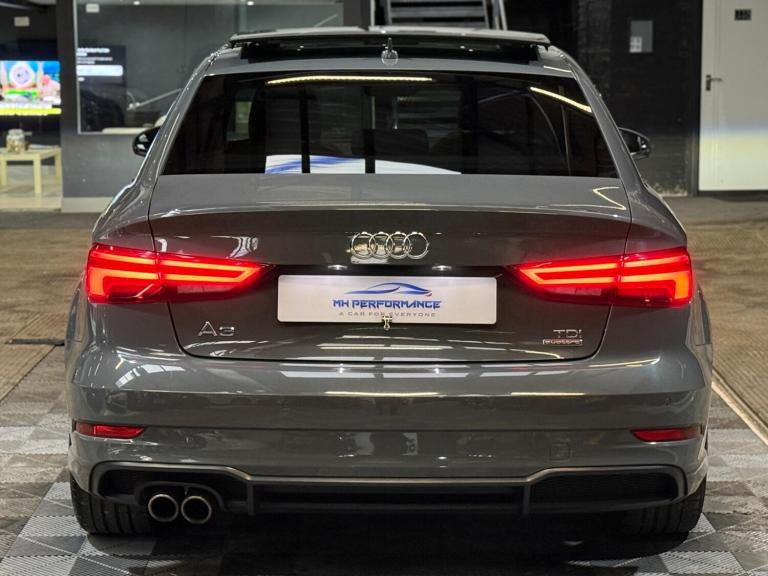 2017 Audi A3 2.0 TDI Black Edition S Tronic Auto 6Spd quattro Euro 6 (s/s) 4dr SALOON Diesel Auto...