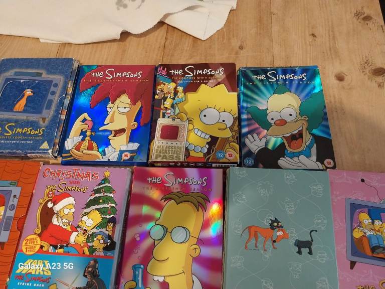 Simpsons DVD Collection 2-17- huge bundle