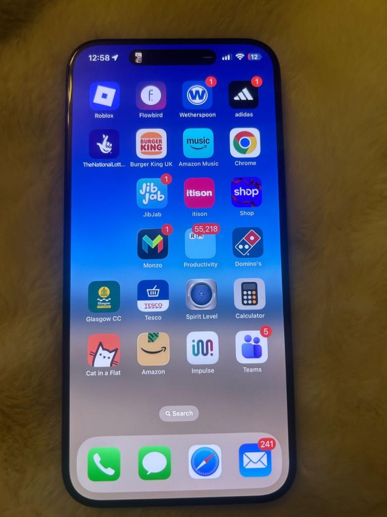 iPhone 15 pro max 256 excellent condition 