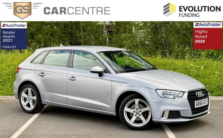 2016 Audi A3 1.6 TDI Sport 5dr HATCHBACK Diesel Manual