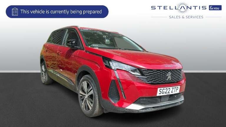 2022 Peugeot 5008 1.2 PureTech Allure SUV 5dr Petrol Manual Euro 6 (s/s) (130 ps) SUV Petrol Manual