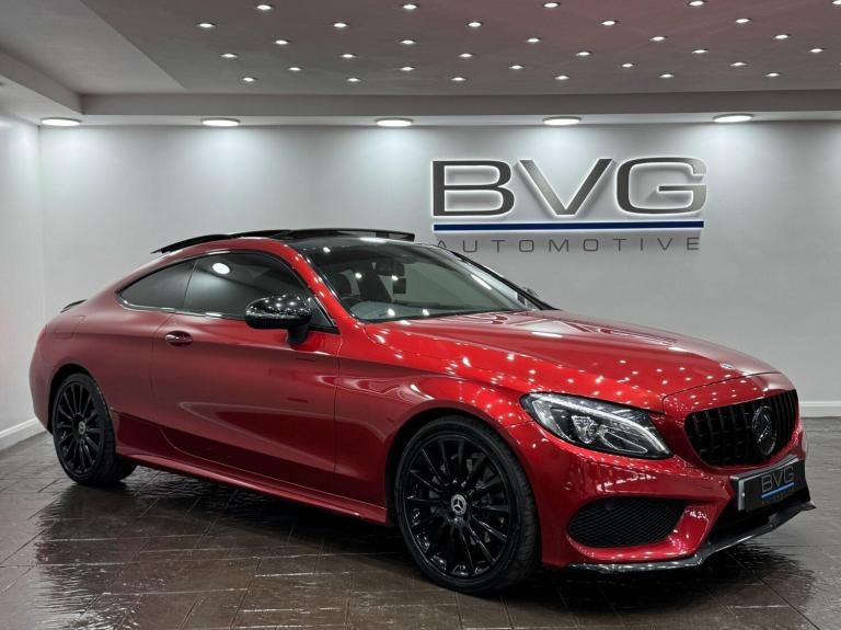2017 Mercedes-Benz C Class 2.1 C220d AMG Line (Premium) G-Tronic+ Euro 6 (s/s) 2dr COUPE Diesel A...