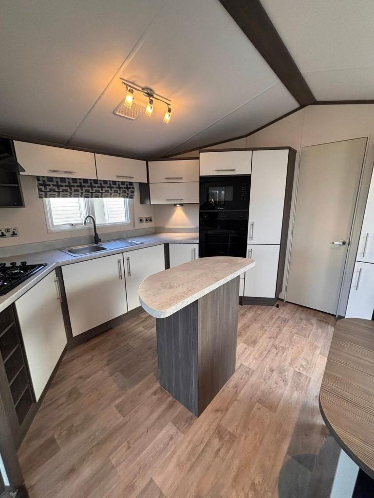 Family static caravan for sale north wales coast - FREE site fees for 2026