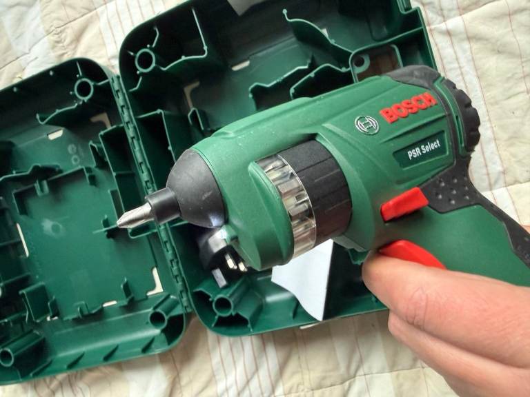 Bosch PSR Select 3.6V Cordless Screwdriver With Case Charger Fully Working