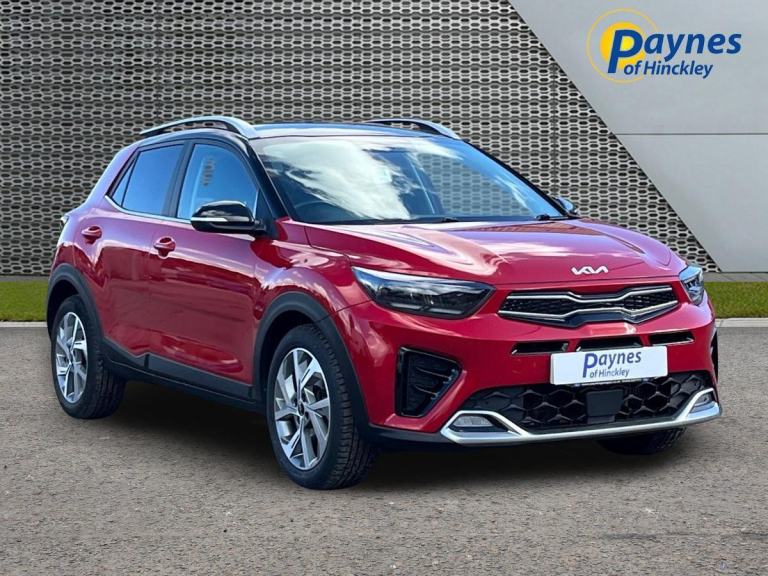 2023 Kia Stonic 1.0 T-GDi MHEV GT-Line S Euro 6 (s/s) 5dr in Red 1 OWNER R/RAILS