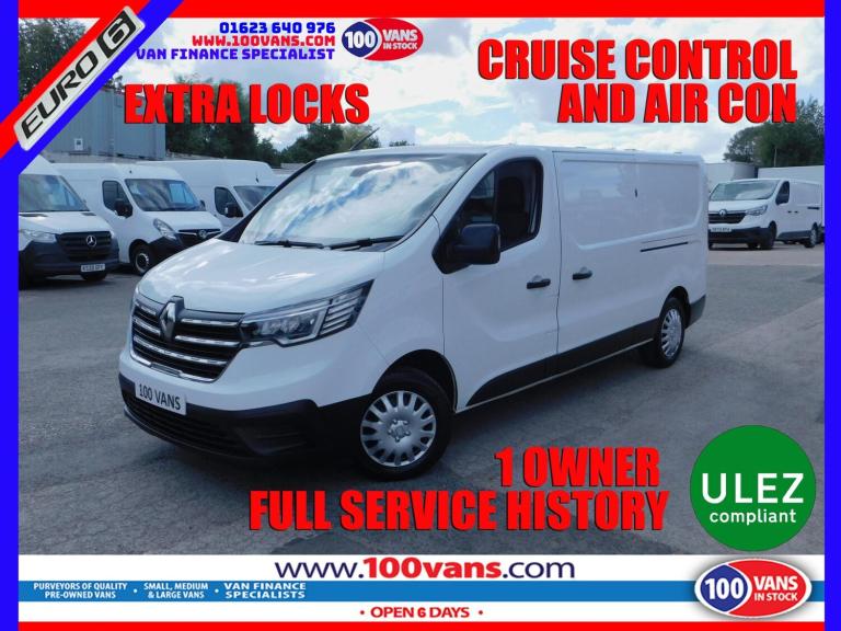 2022 Renault Trafic LL30 Blue dCi 130 Business+ Van PANEL VAN DIESEL Manual