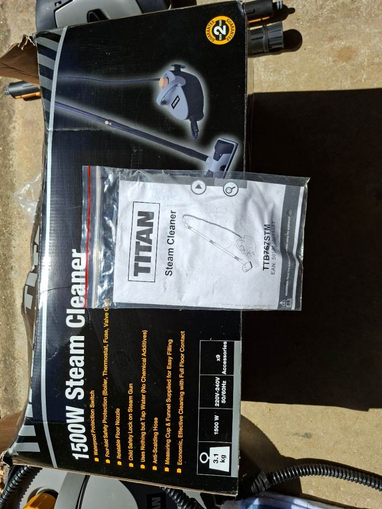 Titan 1500W Steam Cleaner