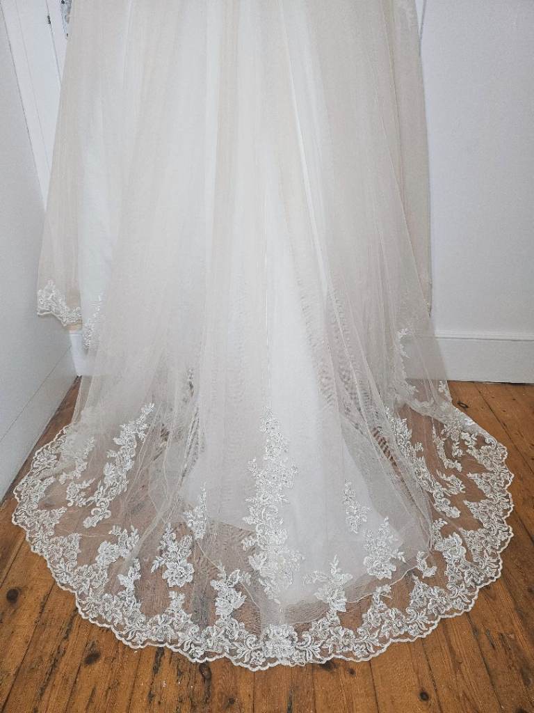 Wed2b Viva Bride Wedding Dress | Emmy - Blush | Size 16 