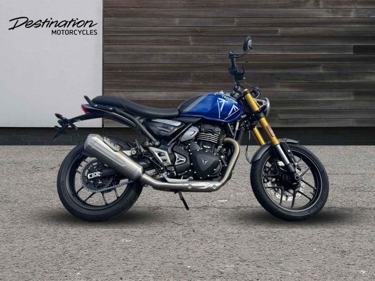 2025 Triumph Speed 400 STANDARD COLOUR Petrol blue 6 Speed