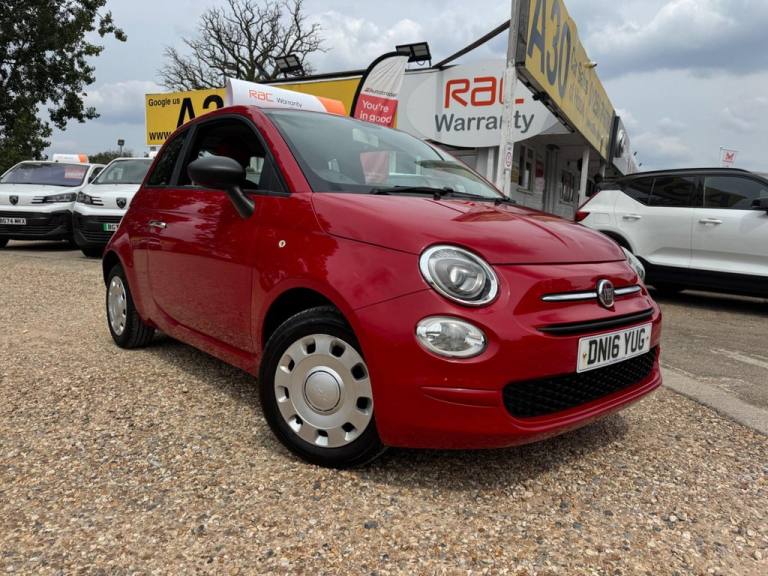 2016 Fiat 500 1.2 Pop 3dr HATCHBACK PETROL Manual