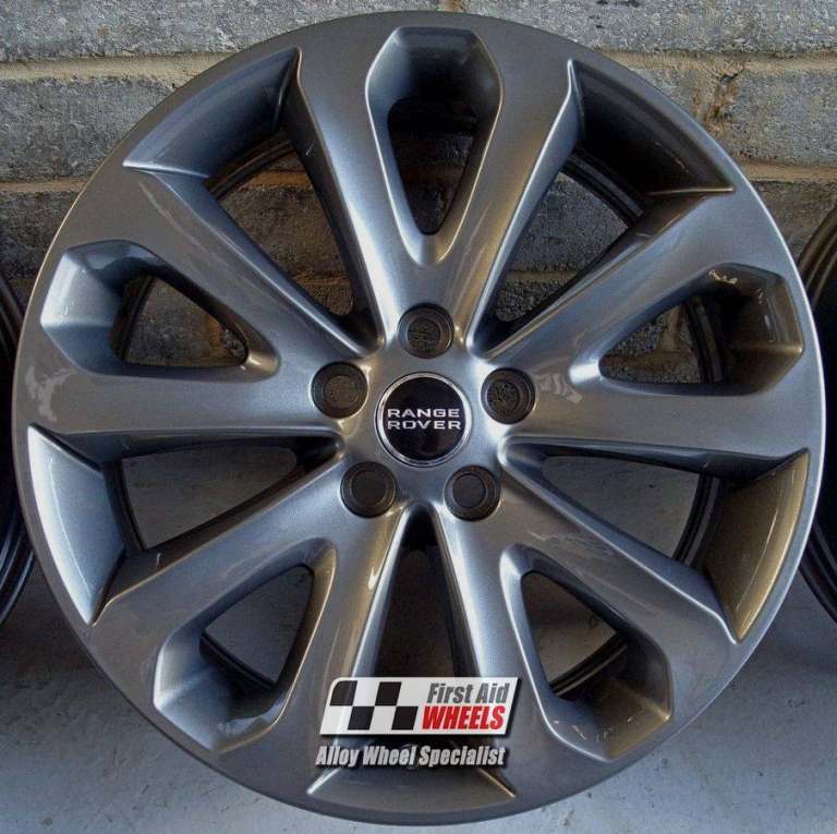 R511A Swap RANGE ROVER L405 4X 20'' GENUINE STYLE 5002 ANTHRACITE GREY ALLOY WHEELS
