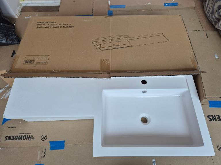 Napoli Right Hand Sink - new