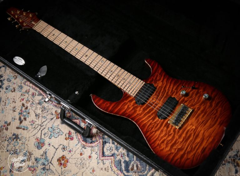 Carvin USA DC700 7 String Quilt Top