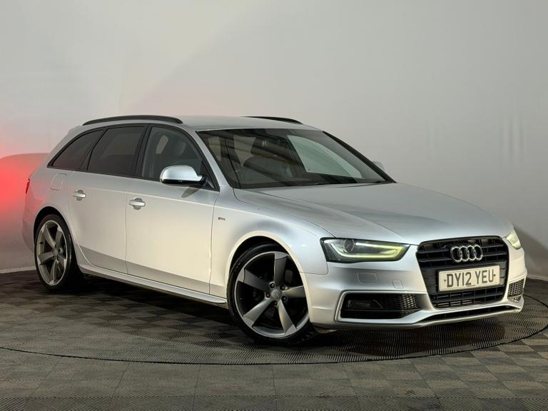 2012 AUDI A4 S LINE BLACK EDITION 2.0 DIESEL TDI ESTATE SERVICE HISTORY 140 BHP 