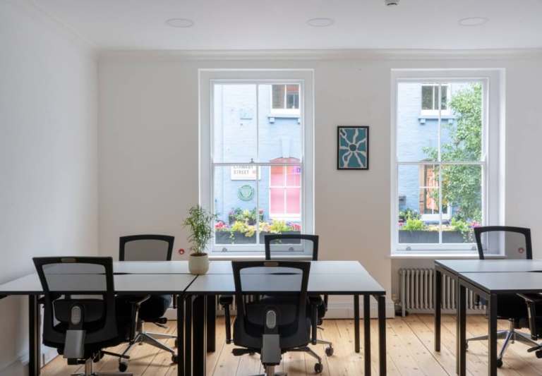 Furnished offices to rent in *Soho*. Office Spaces for 4 to 26 desks W1