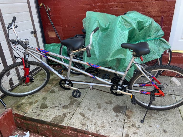 Hiway tandem bike 18 speed disc brakes 
