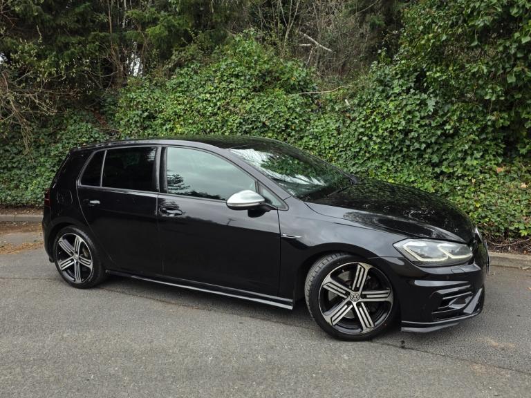 2019 VOLKSWAGEN GOLF 2.0 TSI R DSG 4 MOTION 4X4 EURO6 BLACK 1 OWNER EX POLICE 