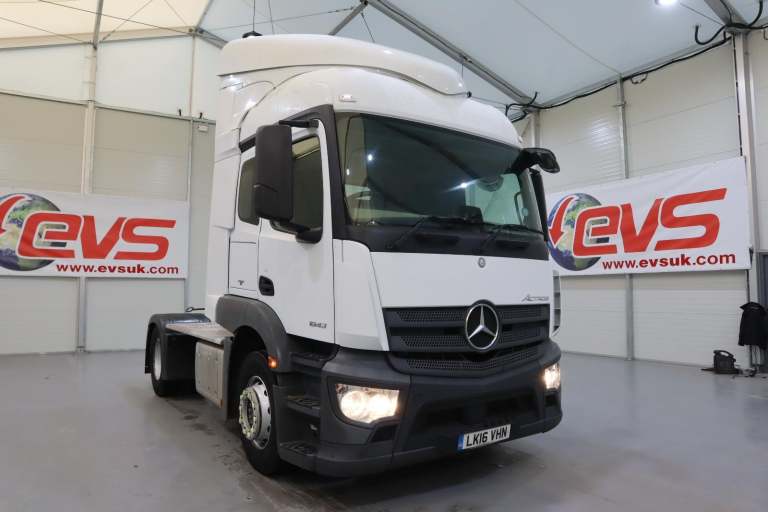 2016 (16 PLATE) Mercedes Benz ACTROS 1843 4x2 Euro 6 Tractor Units