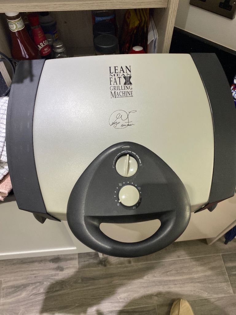 George Foreman Lean mean fat grilling machine