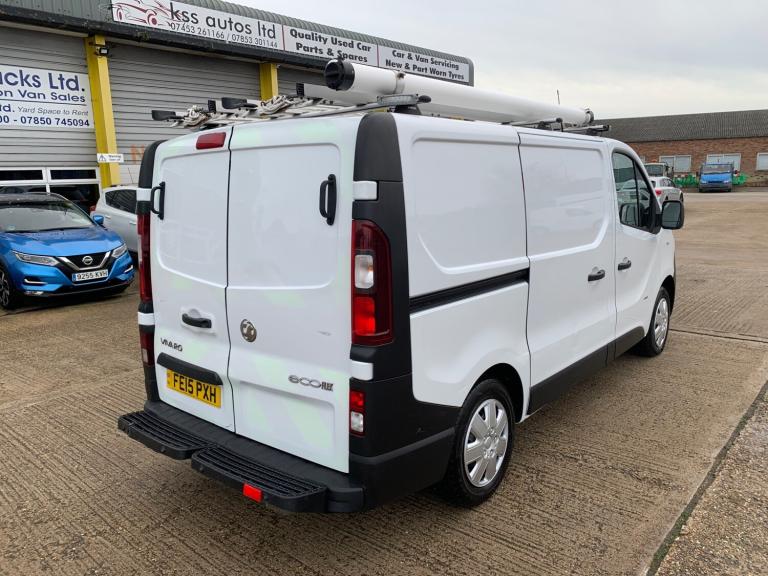 2015 VAUXHALL VIVARO 2900 1.6CDTI 90PS ecoFLEX L1H1 SWB PANEL VAN EX BT FLEET