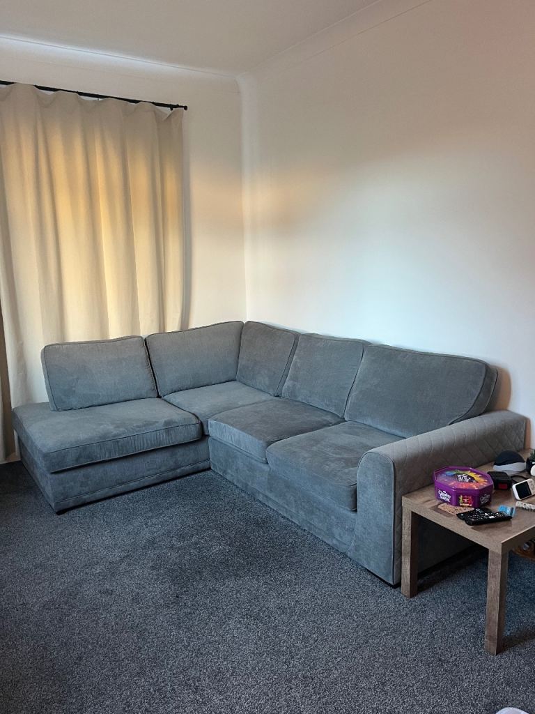 Grey Corner Sofa Brand New