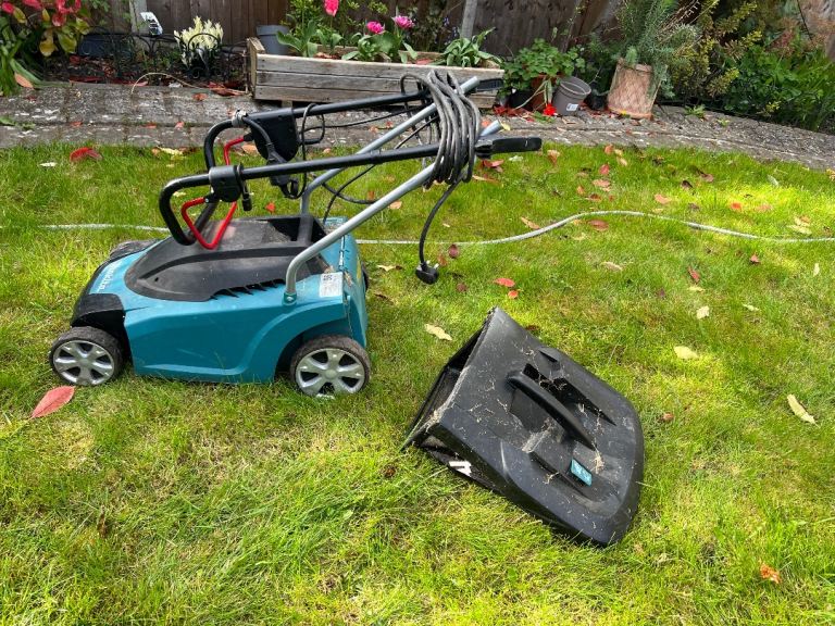 Makita corded lawnmower- works great