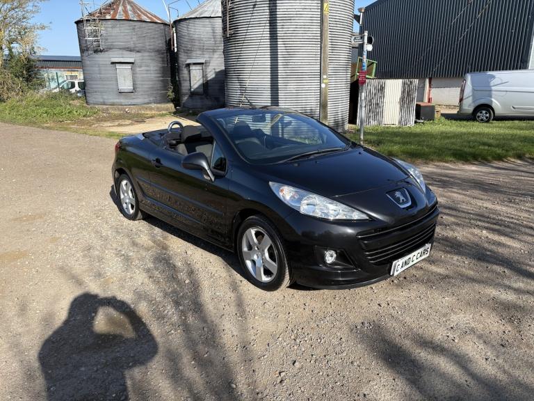 2012 Peugeot 207 1.6 VTi Active 2dr CONVERTIBLE Petrol Manual