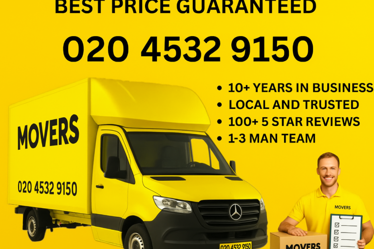 Man And Van Hire  House Removal Services - Moving Van - Movers-Flat Move - Man With a Van Piano Move
