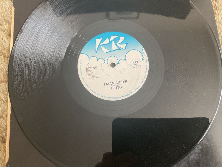 PLUTO - I MAN BITTER 12” REGGAE