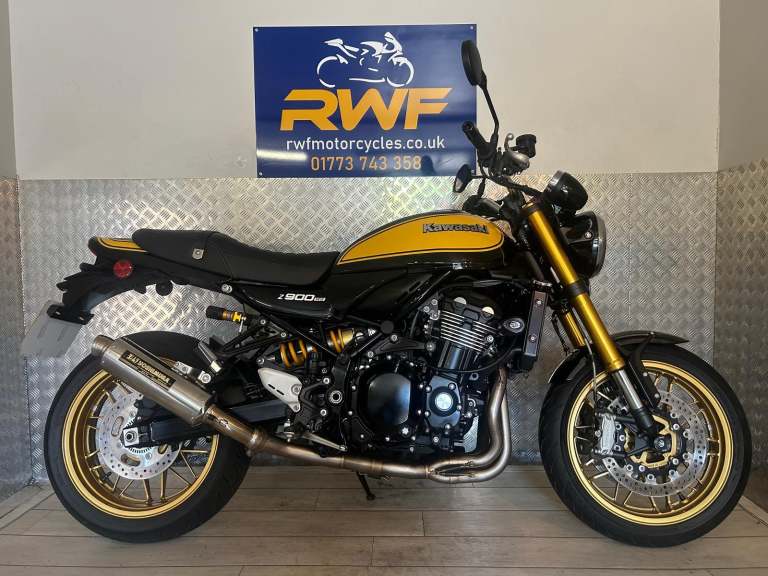 KAWASAKI Z900 RS SE, 2022, ONLY 2723 MILES & 1 OWNER, YOSHIMURA EXHAUST!!
