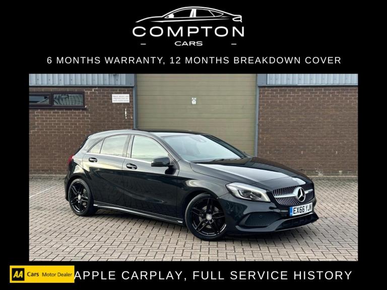 2016 Mercedes-Benz A-Class 1.6 A180 AMG Line (Premium) Hatchback 5dr Petrol Manual Euro 6 (s/s) (...