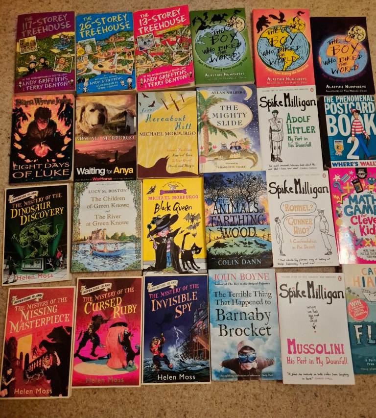 image for 24 children's fiction books in good condition 