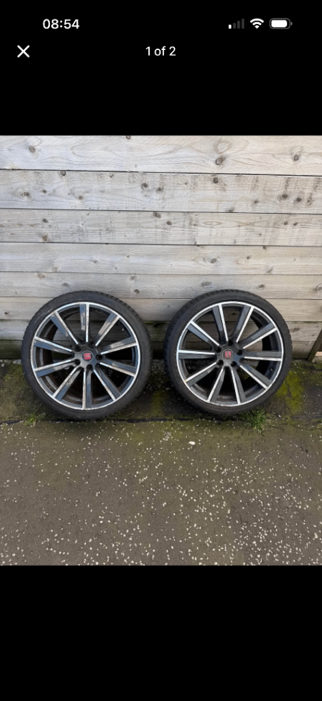 Seat cup racer alloys 19”