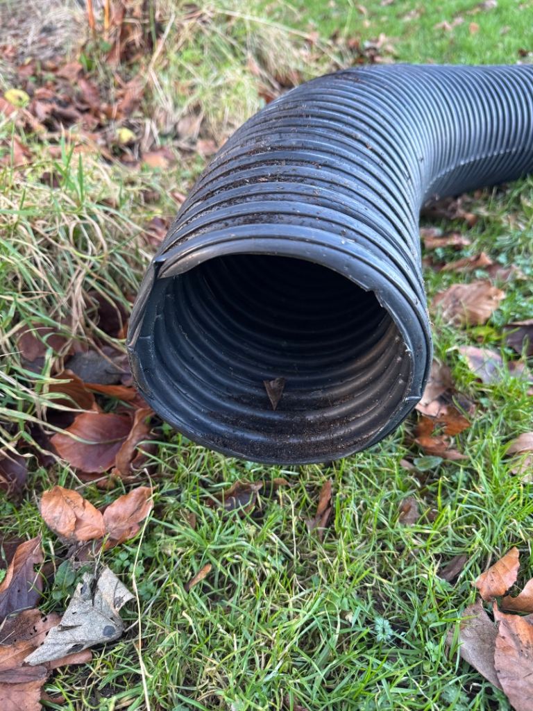 150MM wide flexible drainage pipe