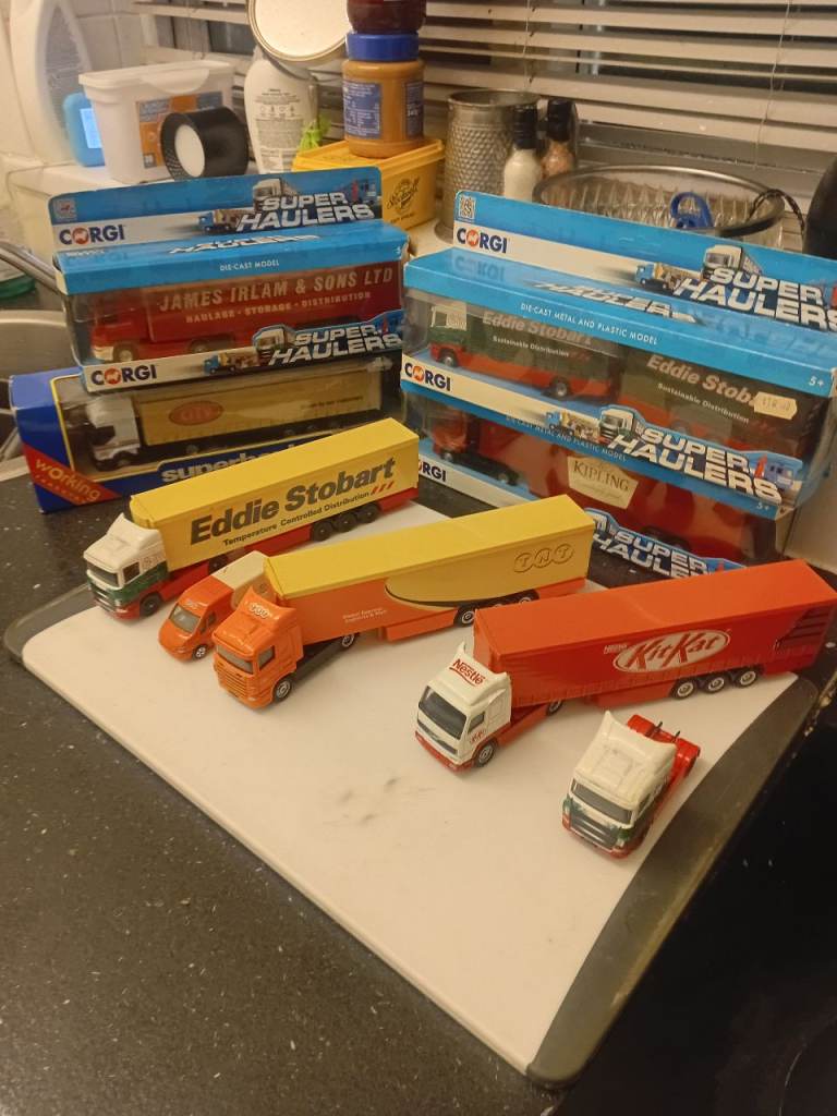Corgi metal and plastic die cast long haulage  models