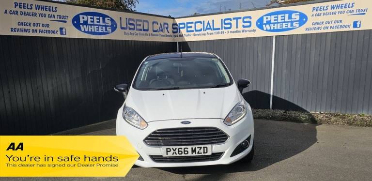 2016 66 FORD FIESTA 1.25 ZETEC WHITE EDITION HATCHBACK 3DR PETROL