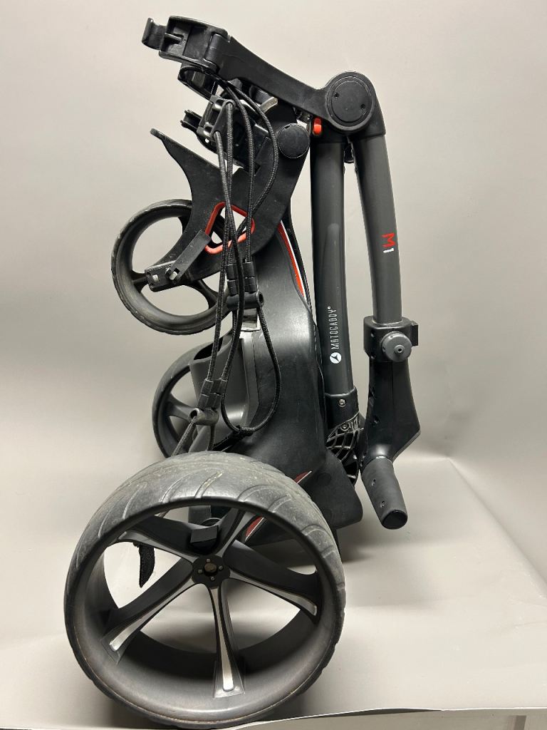 Motocaddy M1 Golf Trolley  / 36 Hole Battery / GOOD CONDITION