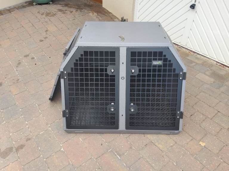 Trans k9 Double dog crate. Model C3 for Audi A6