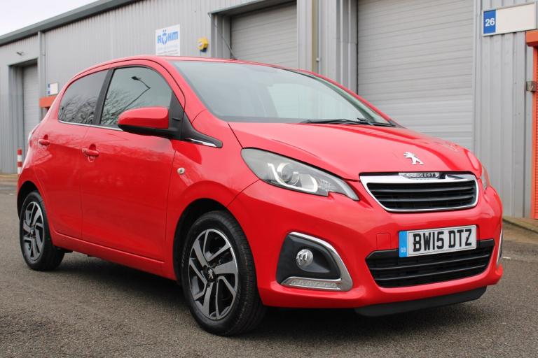 2015 Peugeot 108 1.2 PureTech Allure 5dr HATCHBACK Petrol Manual