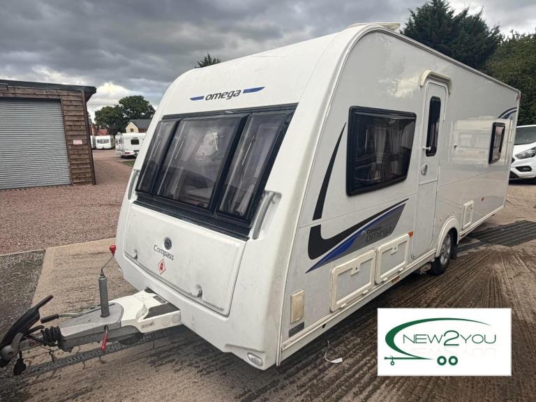 2014 Compass Omega 550 4 Berth - ISLAND BED Caracvan - STOCK H173