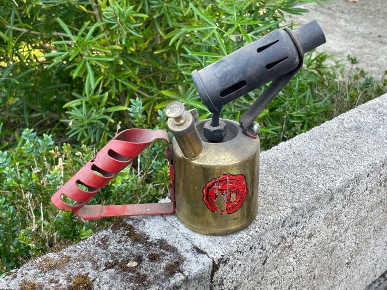 Old Monitor Paraffin blow lamp 