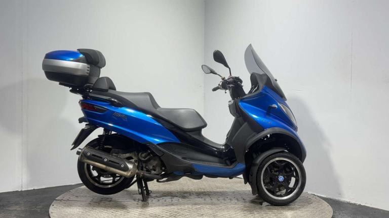Piaggio MP3 LT SPORT 2015 21K MOT SERVICED WARRANTY 3 WHEELER TRIKE 500CC