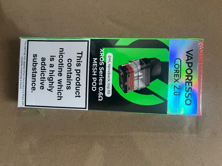 Vaporesso COREX 2.0 XROS Series 0.6Ω Mesh Pods - 4 Pack