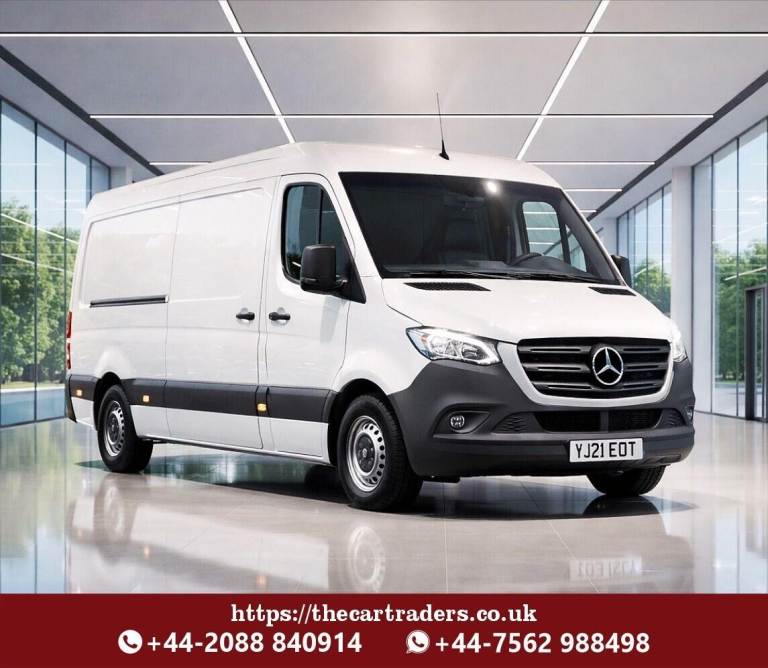 2021 Mercedes-Benz Sprinter 2.1 314 CDI Progressive Panel Van 5dr Diesel Manual RWD L2 H2 Euro 6 ...