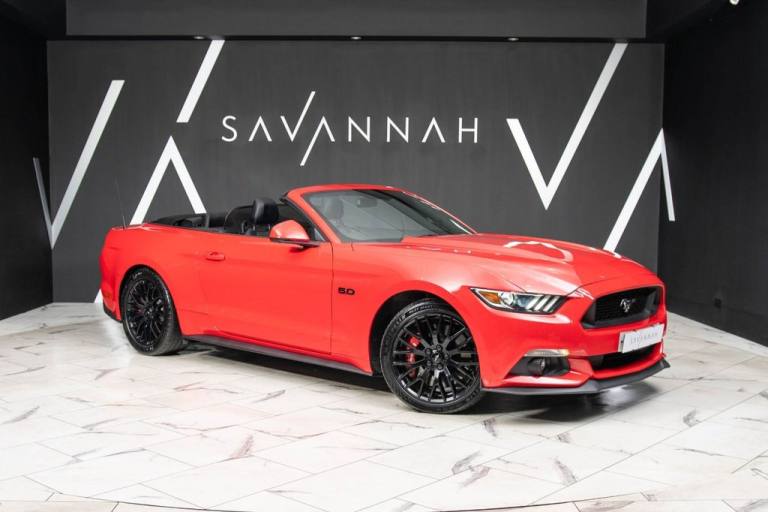 2016 Ford Mustang 5.0 V8 GT Convertible 2dr Petrol SelShift Euro 6 (416 bhp) Convertible Petrol A...